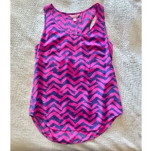 Lilly Pulitzer Pink and Purple Tank Top